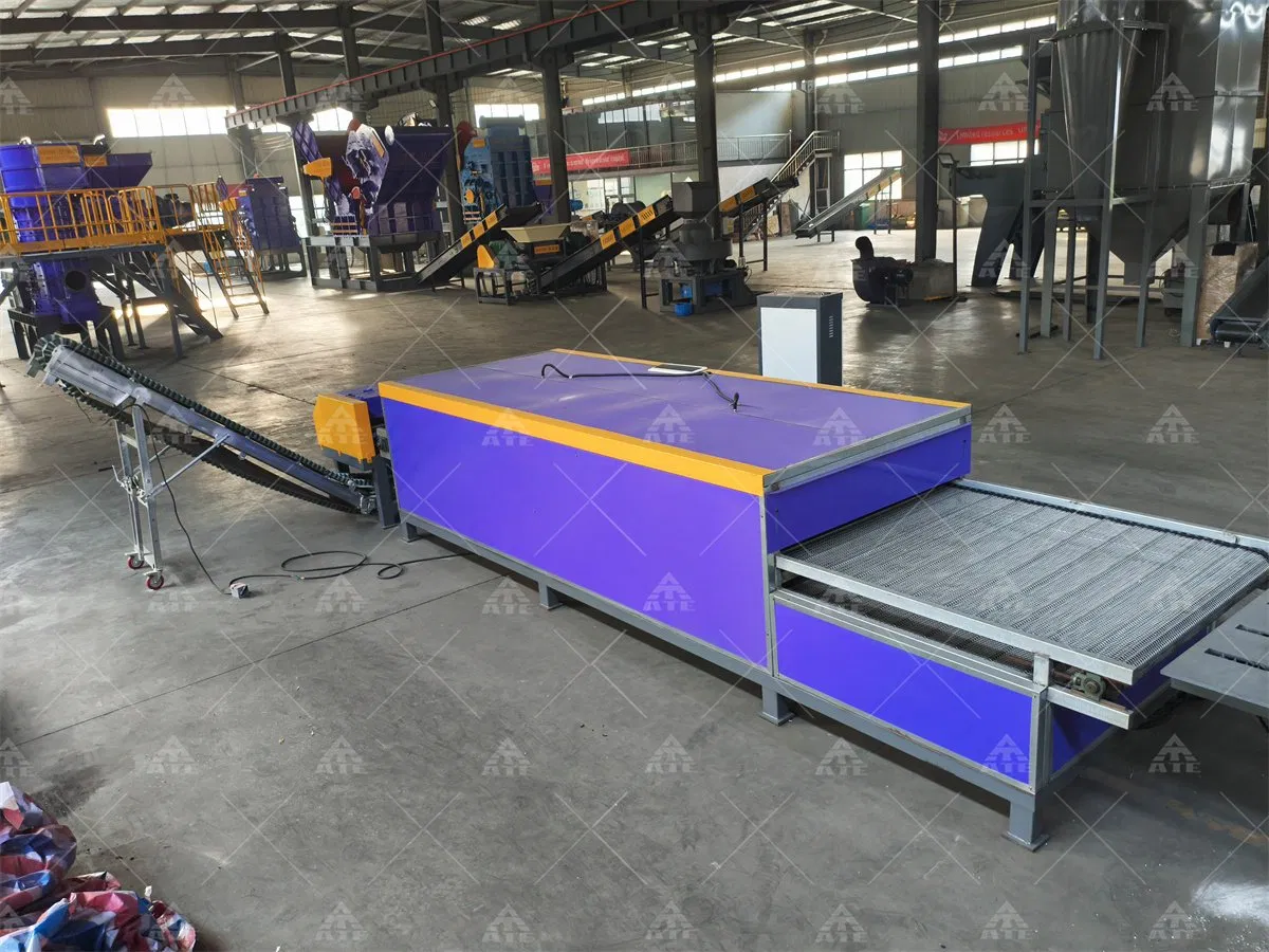 Full Automatic Solar Panel Recycling Production Line Machine PV Panel Disassembly Machine
