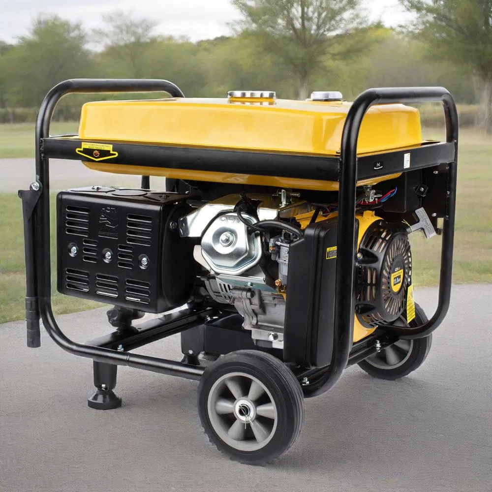 5500W 6500W 7500W 8500W Portable Petrol Engine Gasoline Generator 220V 380V with Electric Starter Commercial Use