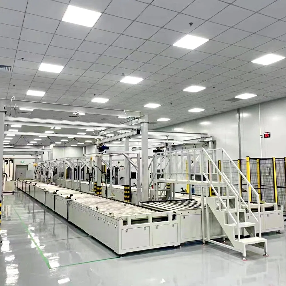 Automated Assembly Line for Electric Vehicles Lithium Batteries and Solar Panels Energy Storage System Battery Module