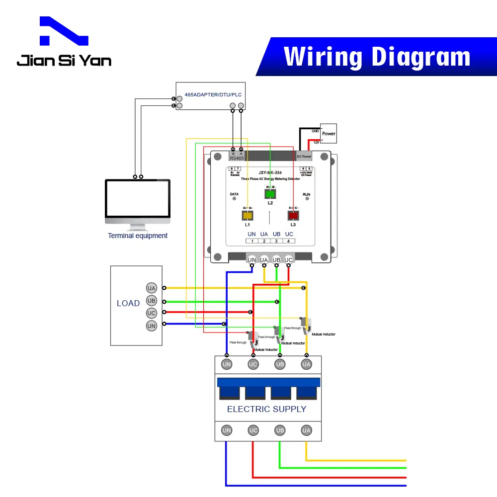 Jsy-Mk-354 AC 250A China Manufacturer Customized Solar Energy Monitoring Energy Meter