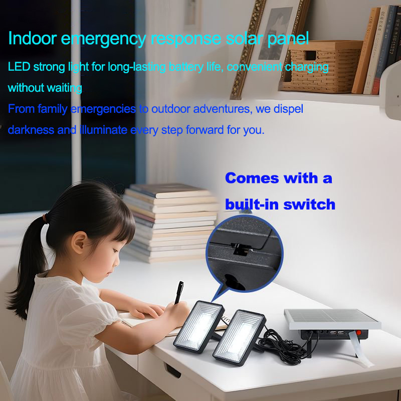 20W/30W/100W off-Grid Renewable Solar Energy Home System with Bulbs and Mobile Phone Chargers for Remote Districts