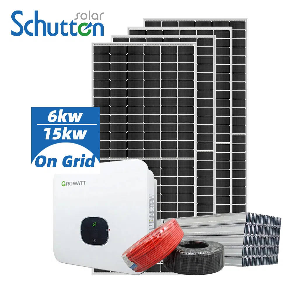 Comprehensive 300kw Grid-Tied Solar Solution with Schutten Modules