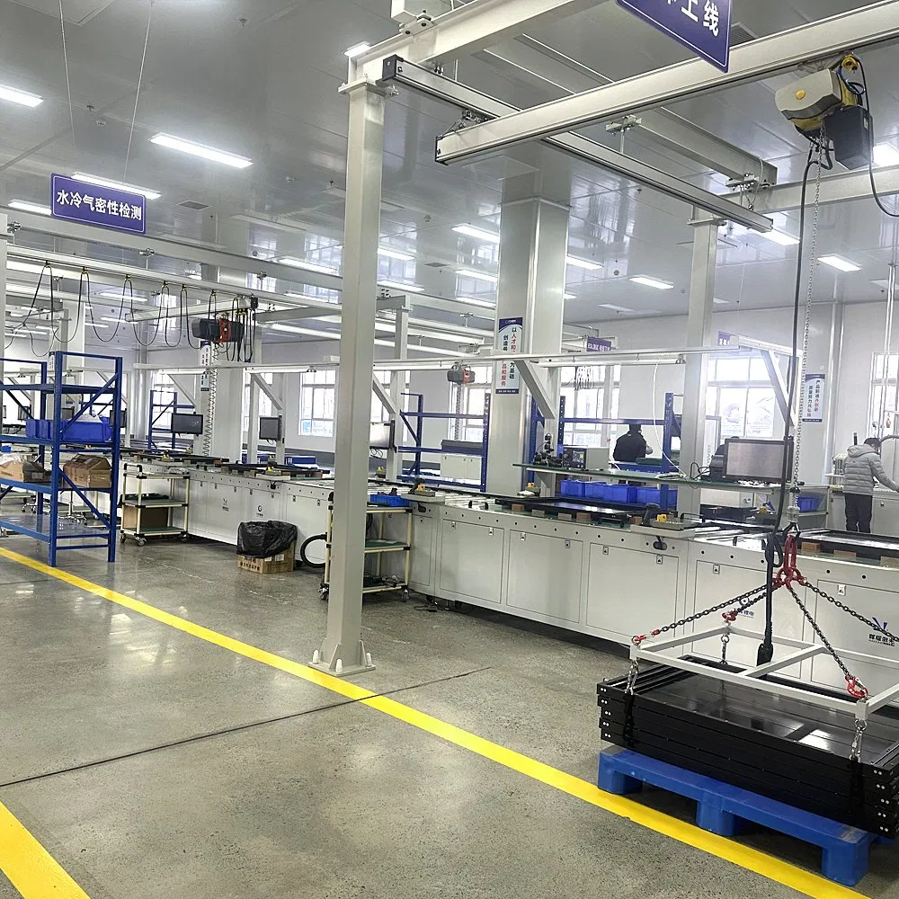 Automated Assembly Line for Electric Vehicles Lithium Batteries and Solar Panels Energy Storage System Battery Module