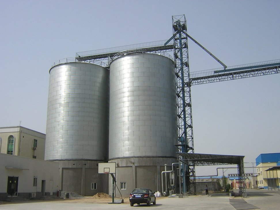 Commercial Grade Livestock Small-Scale Animal Feed Steel Silo