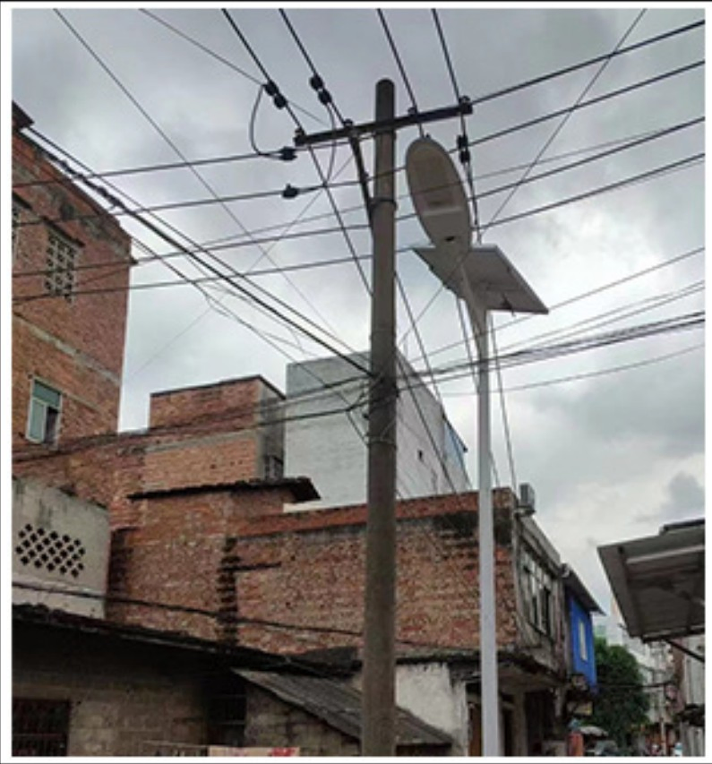 Lumind Solar Street Light Superior Quality Blue Easy Installation Integrated 50W Street Light Solar