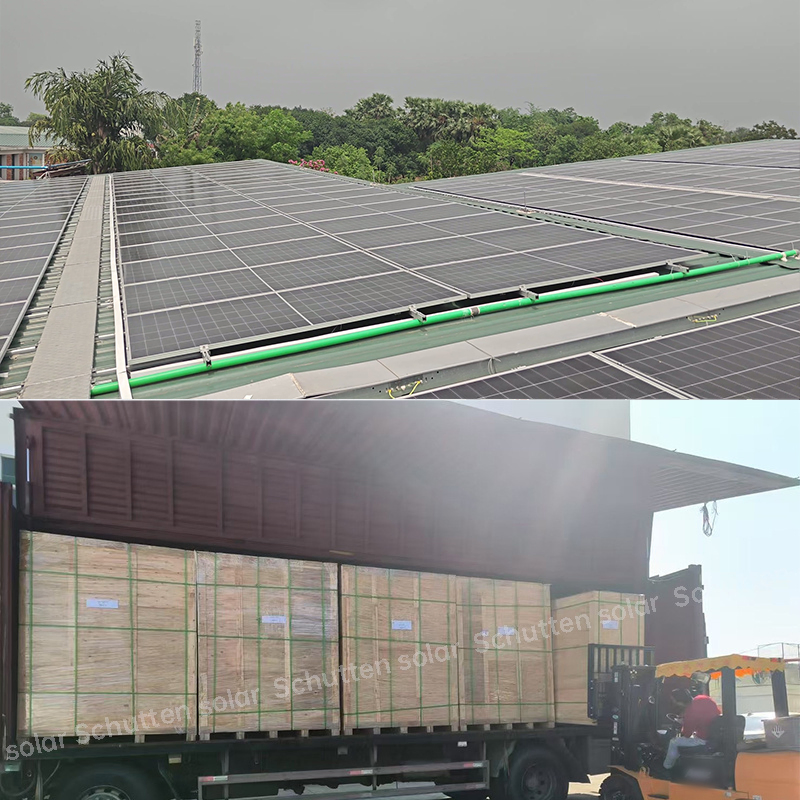 15kw Home Low Voltage Solar Panel System Kit for Lithium Battery Storage