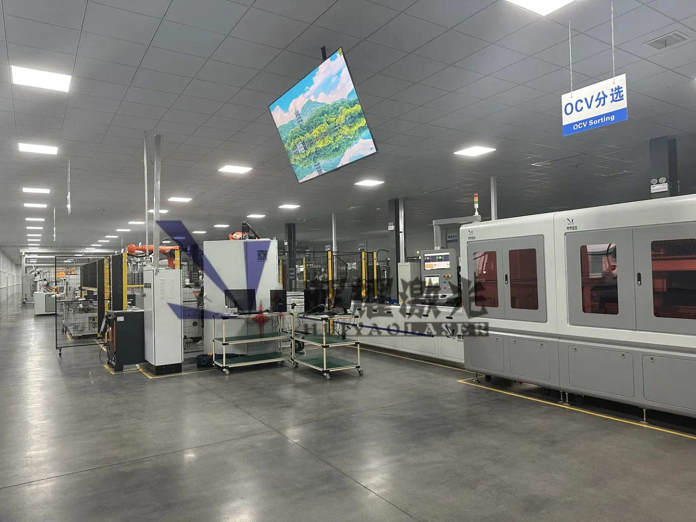 Semi-Automatic EV Car Prismatic Battery Pack Assembly Line Machine Square Solar Cell Module Fabrication Process Plant Equipment