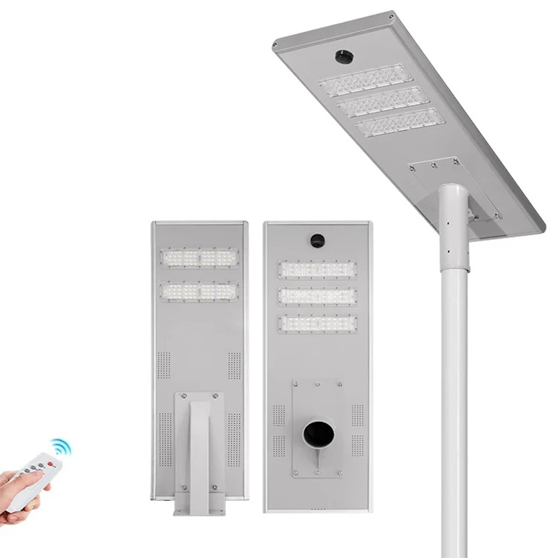 Outdoor Residential All in One 60W Integrated Solar Street Light with Pole