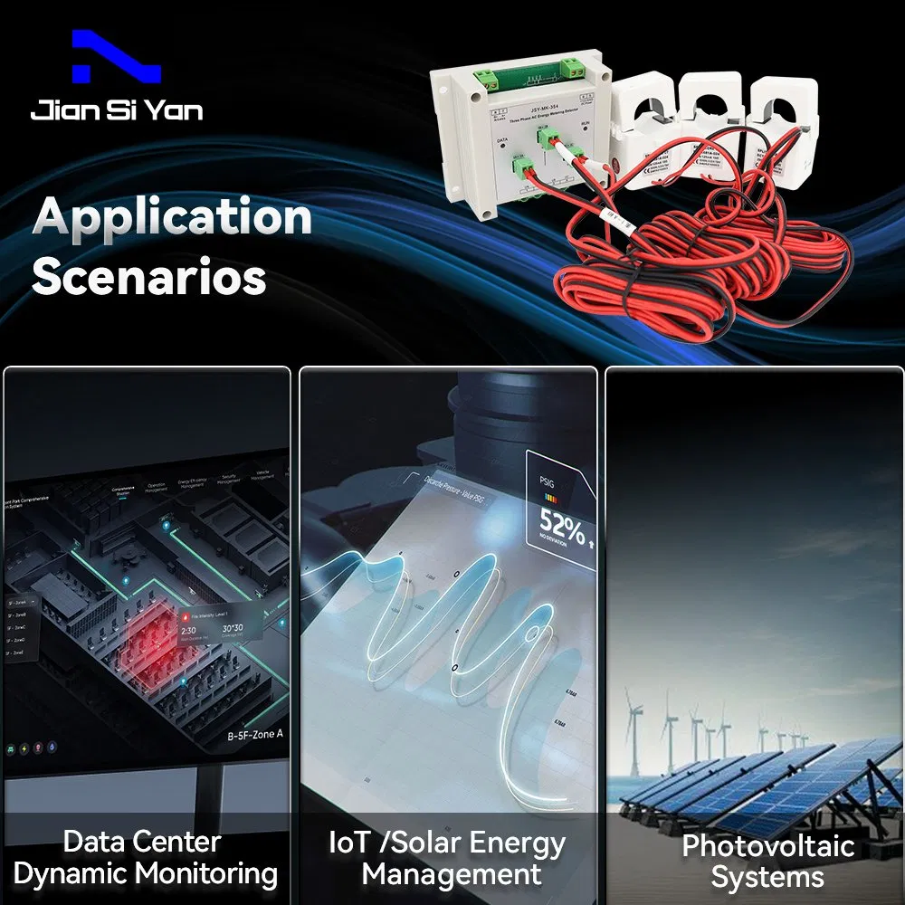 Jsy-Mk-354 AC 250A China Manufacturer Customized Solar Energy Monitoring Energy Meter