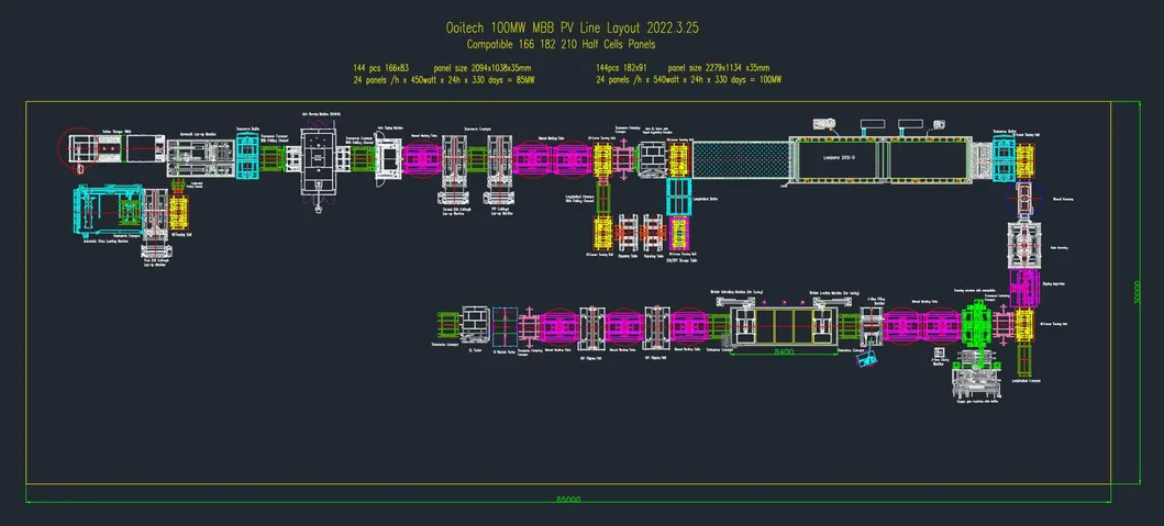 Factory Layout Drawing