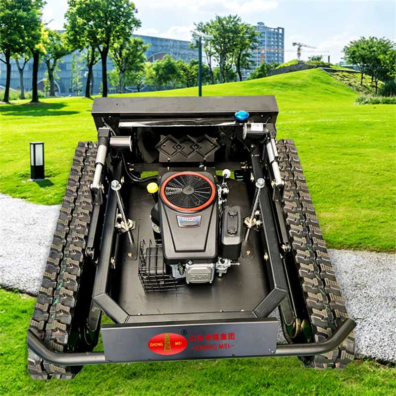 Agricultural Garden Automatic Portable Grass Cutter Smart Cutting Machine Mini Small Gasoline Crawler Tractor Electric Petrol Remote Control Robot Lawn Mower