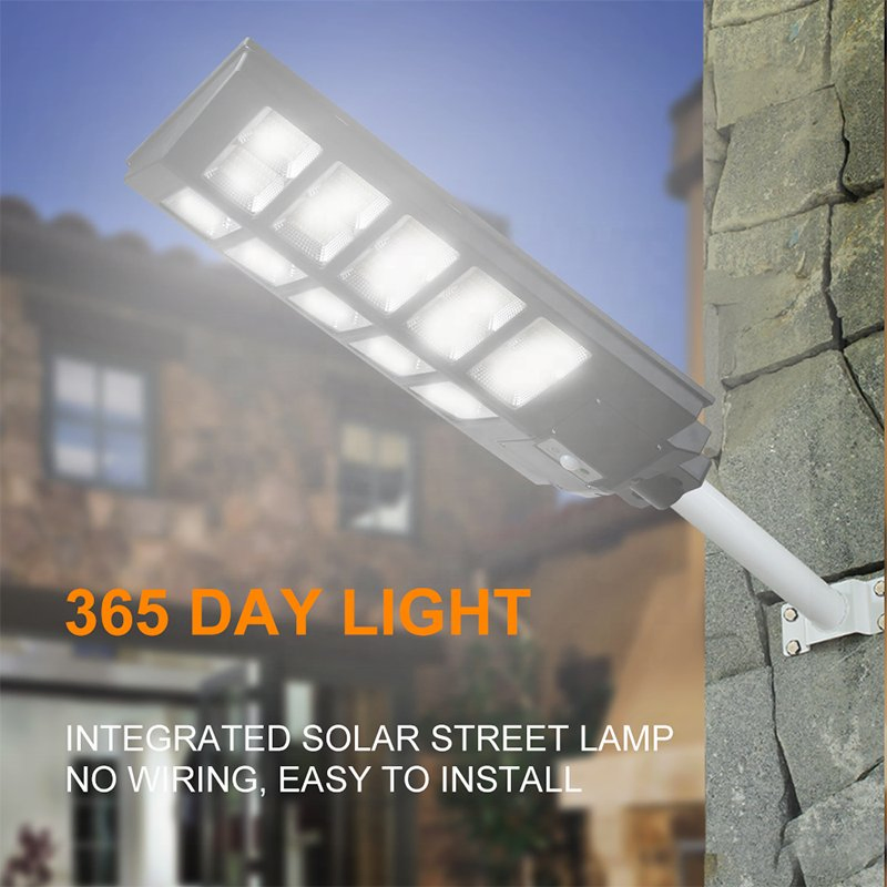 Solar Powered Easy Installation 600W 1000W Solar Street Light Parking Lot Lights