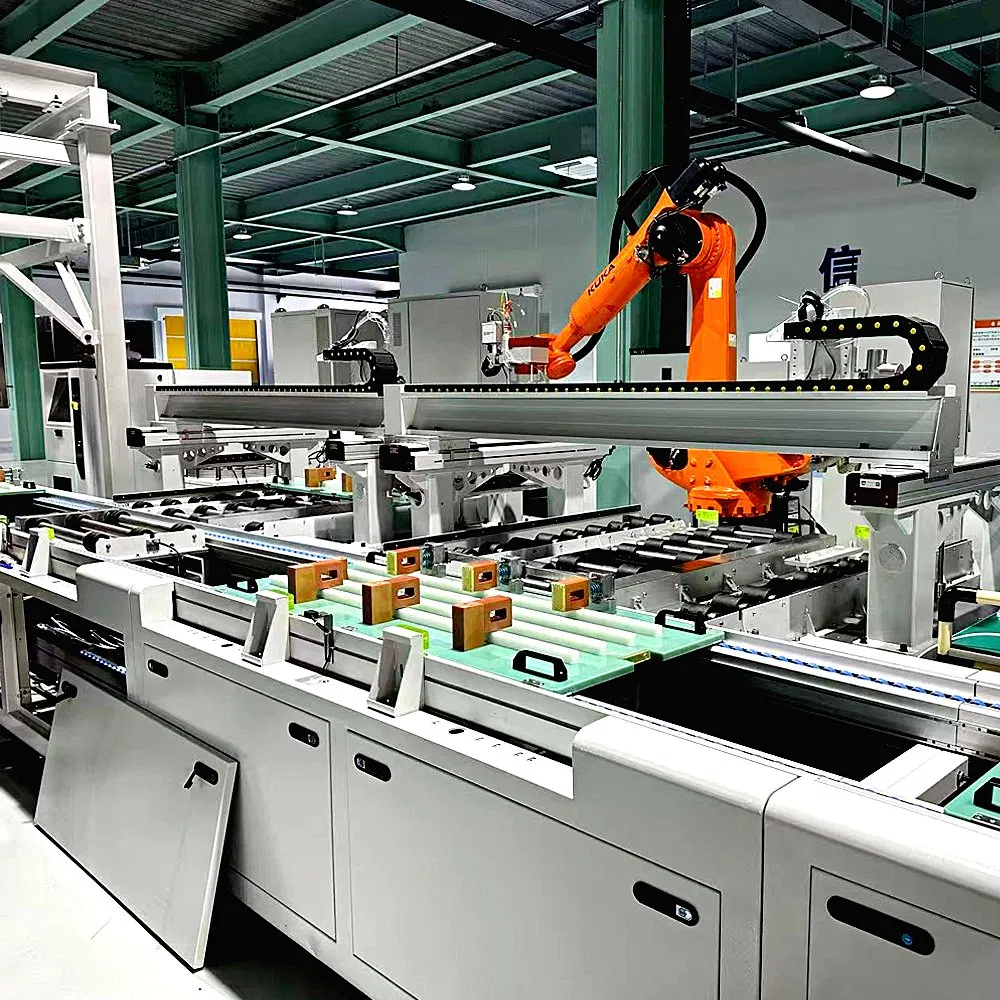 Prismatic Cell Battery Pack Automatic Assembly Line Battery Pack Production Line for Solar Energy Storage