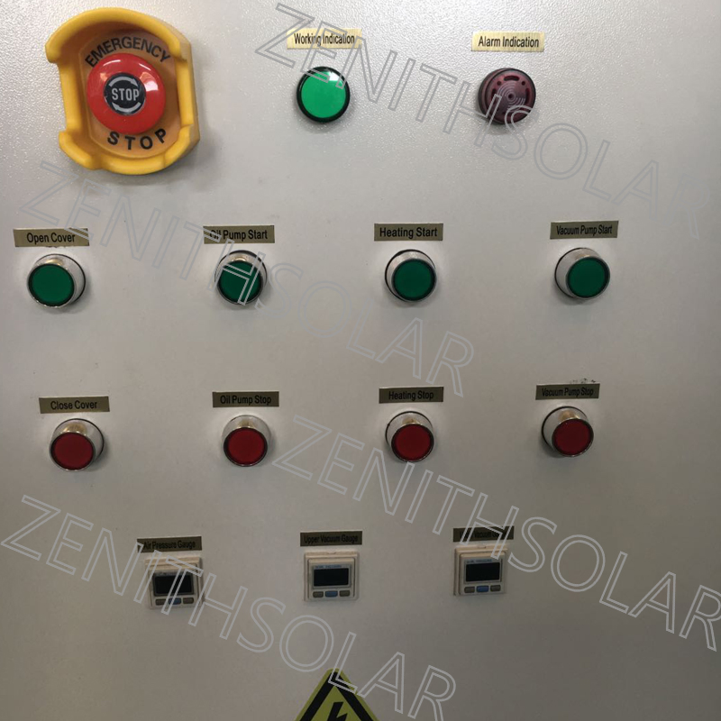 Solar Panel Making Machine PV Module Oil Heating Vacuum Laminating Machine