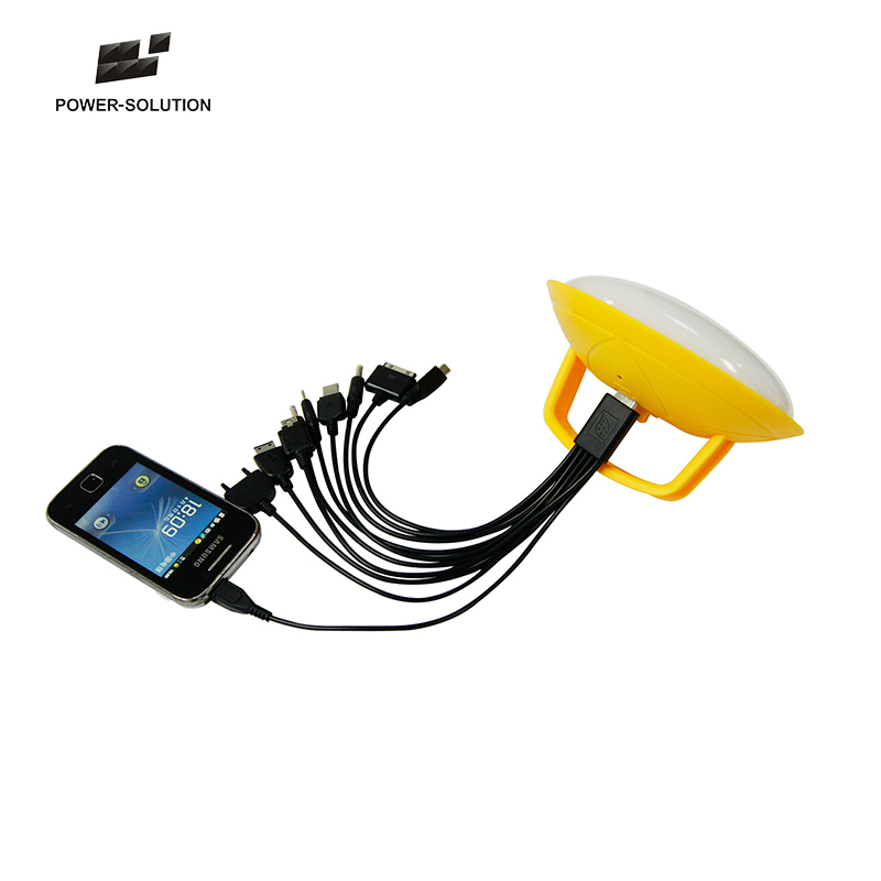 Indoor Solar Lamp System and Camping Use Solar Light Solar System for Emergency with Phone Charger