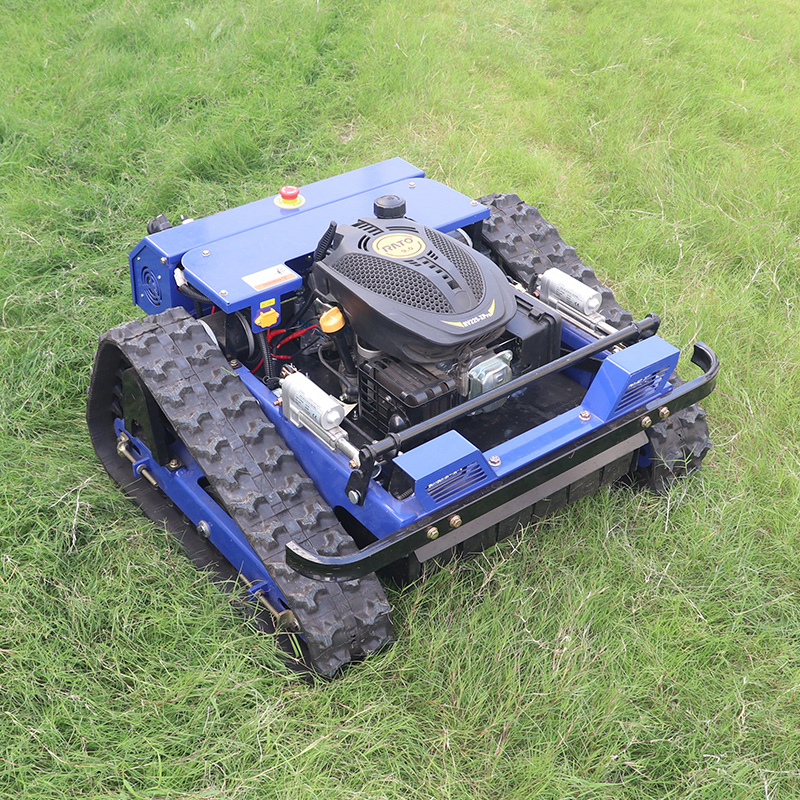 High Efficiency Agricultural CE EPA Customized RC Zero Turn Mini Tractor Robot Mini Remote Lawnmower Smart Gasoline Lawn Mower
