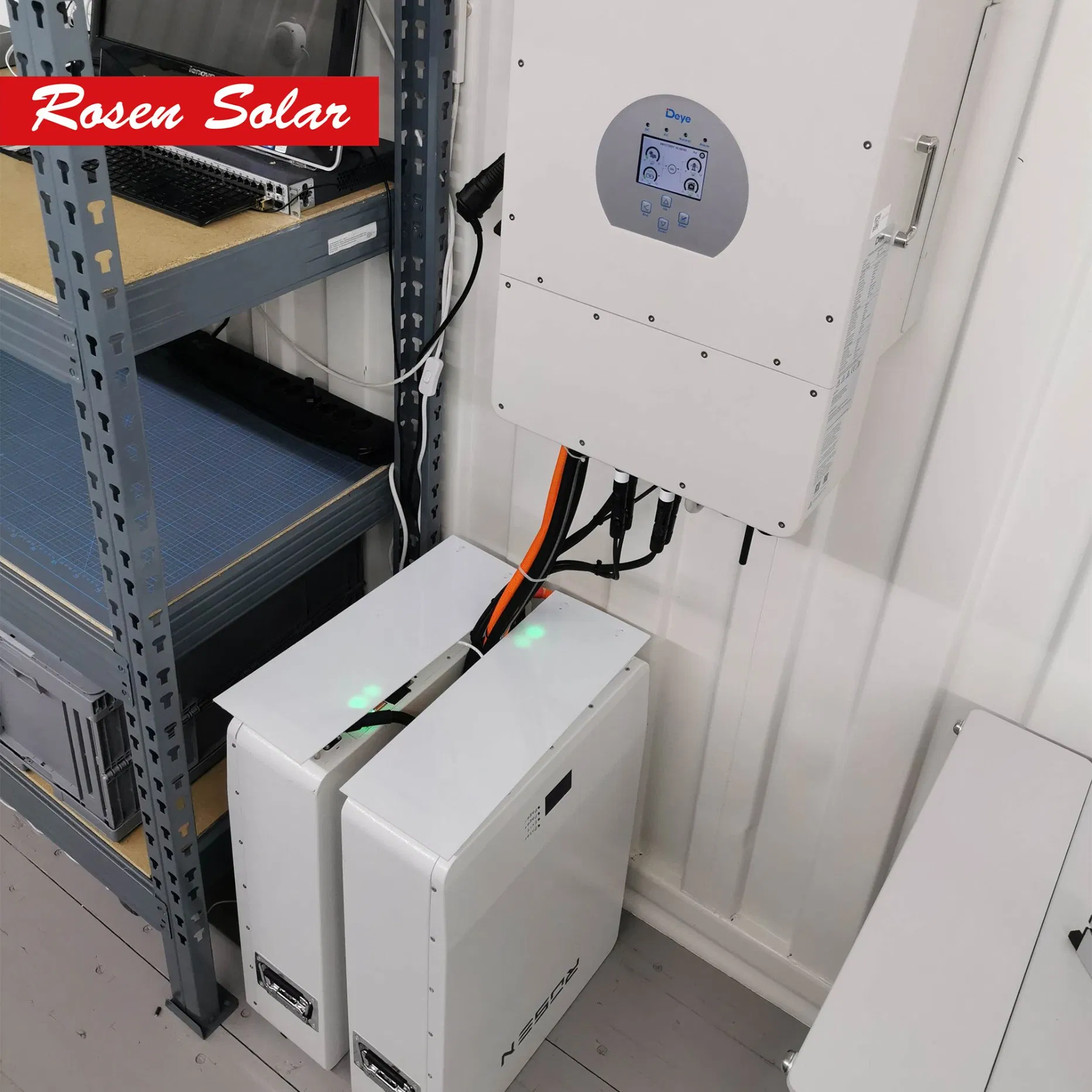 House Solar Pump System 10kw Hybrid Solar Inverter System Lithium Battery Power