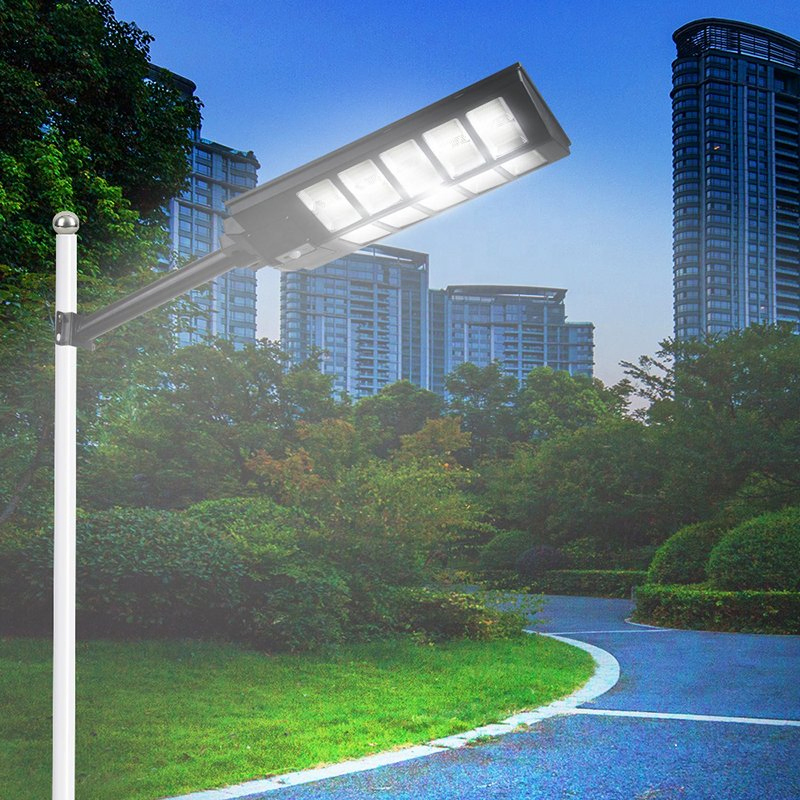 Solar Powered Easy Installation 600W 1000W Solar Street Light Parking Lot Lights