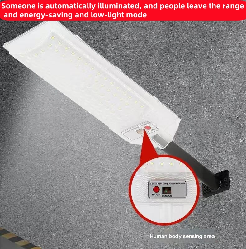 Solar Light LED Solar Street Light Wireless Installation of Solar Outdoor Lights for Park Trails Without Wiring