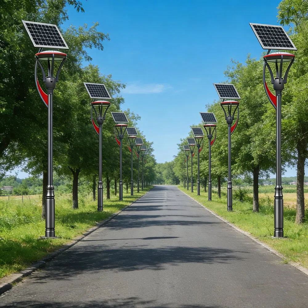 Compact Integrated Solar Street Light with Easy Installation Design