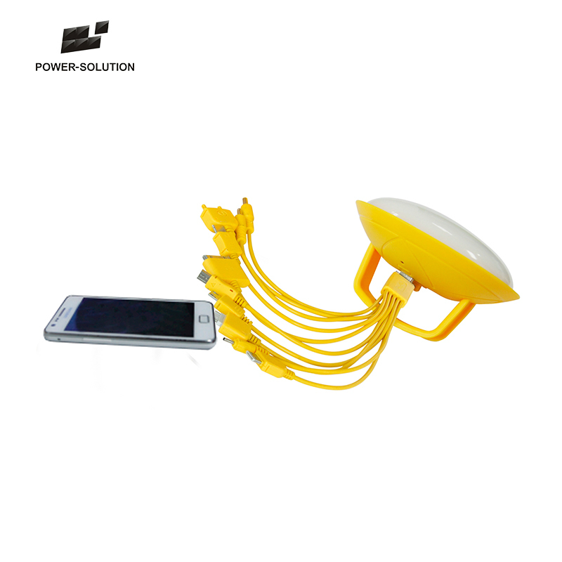 Indoor Solar Lamp System and Camping Use Solar Light Solar System for Emergency with Phone Charger