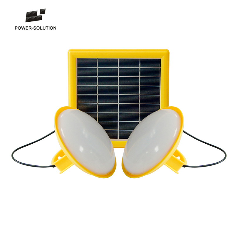 Indoor Solar Lamp System and Camping Use Solar Light Solar System for Emergency with Phone Charger