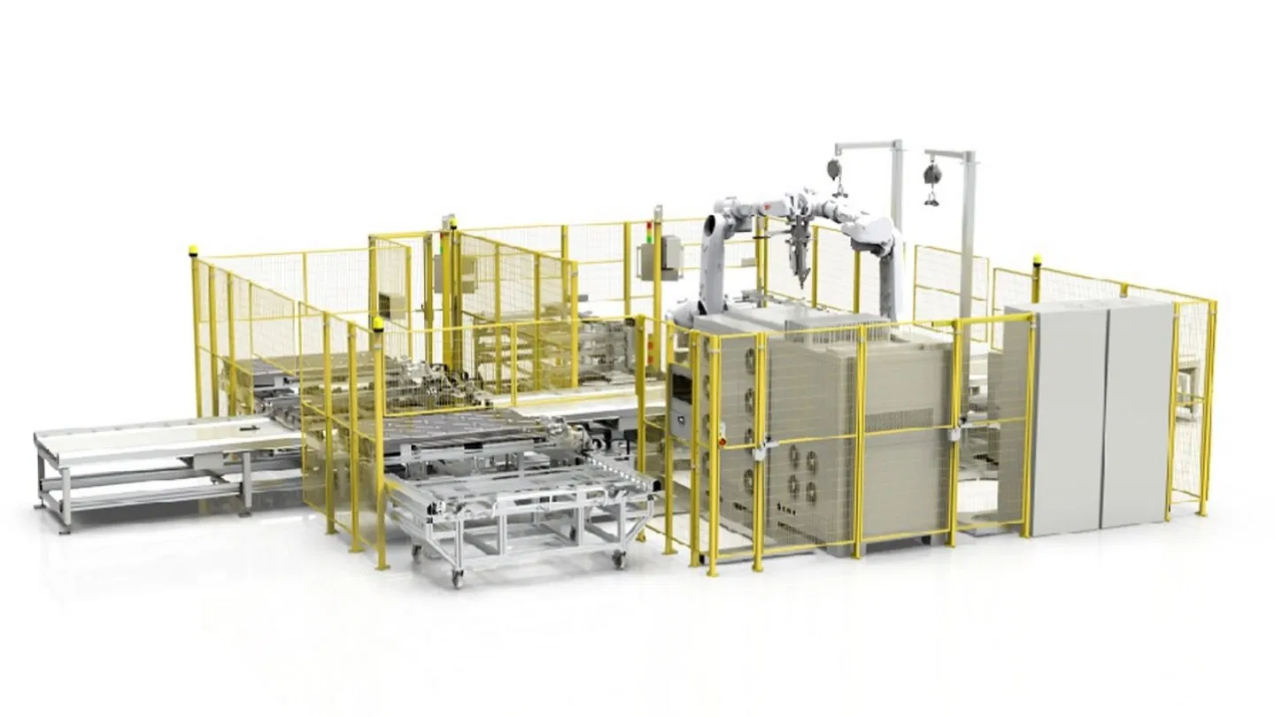 Power 32700 Cell Solar Storage Lithium Battery Pack Automatic Assembly Line