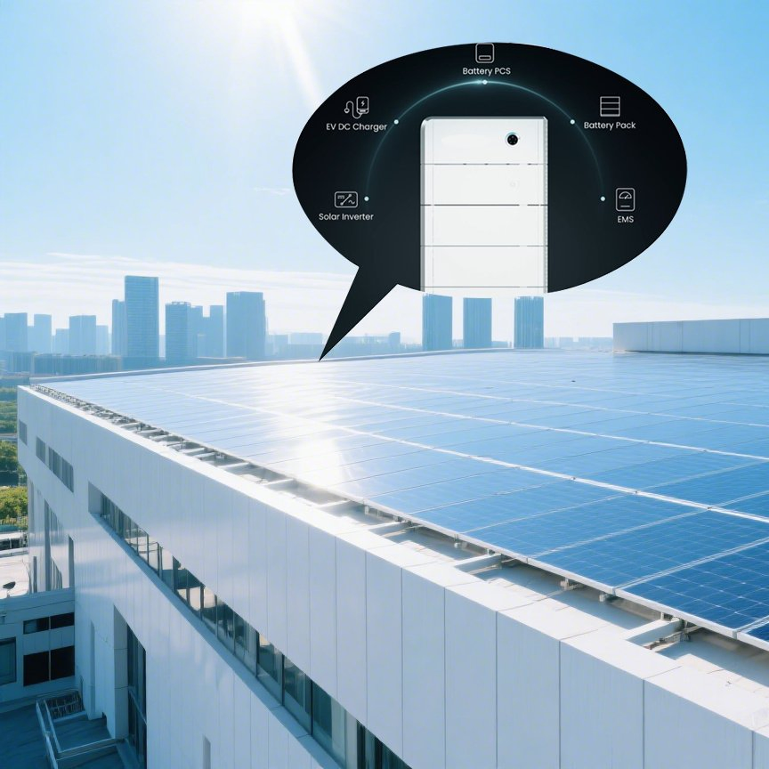Huaen Energy Smart Solar Battery Monitor for Office Monitoring