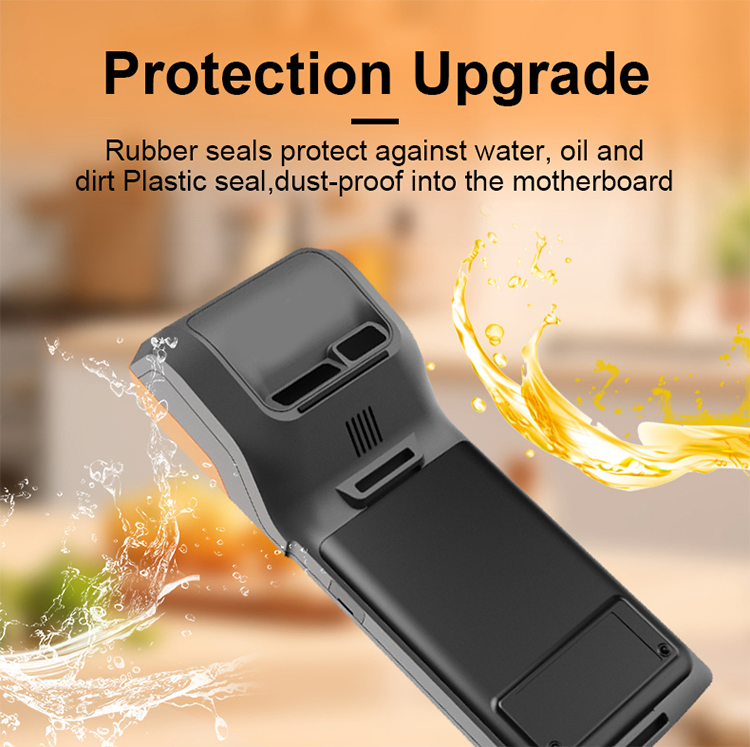 Android 14.0 OS Smart Mobile Takeaway Handheld POS Terminal with NFC Reader R330 Plus