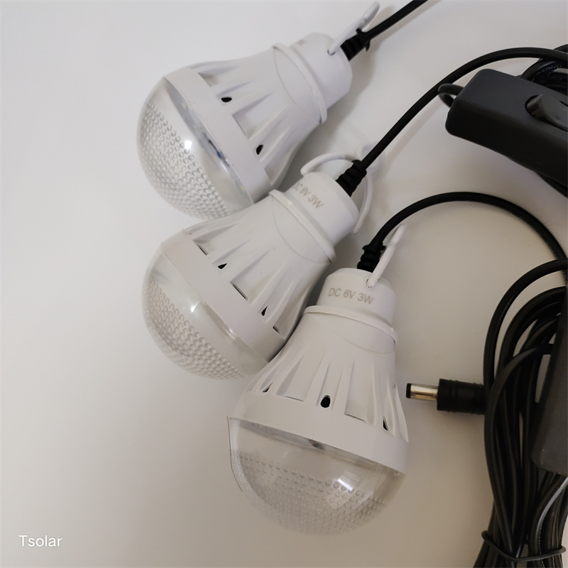 off-Grid Solar System for Home Lighting Use Power Phone Charging LED Light Solar Energy System