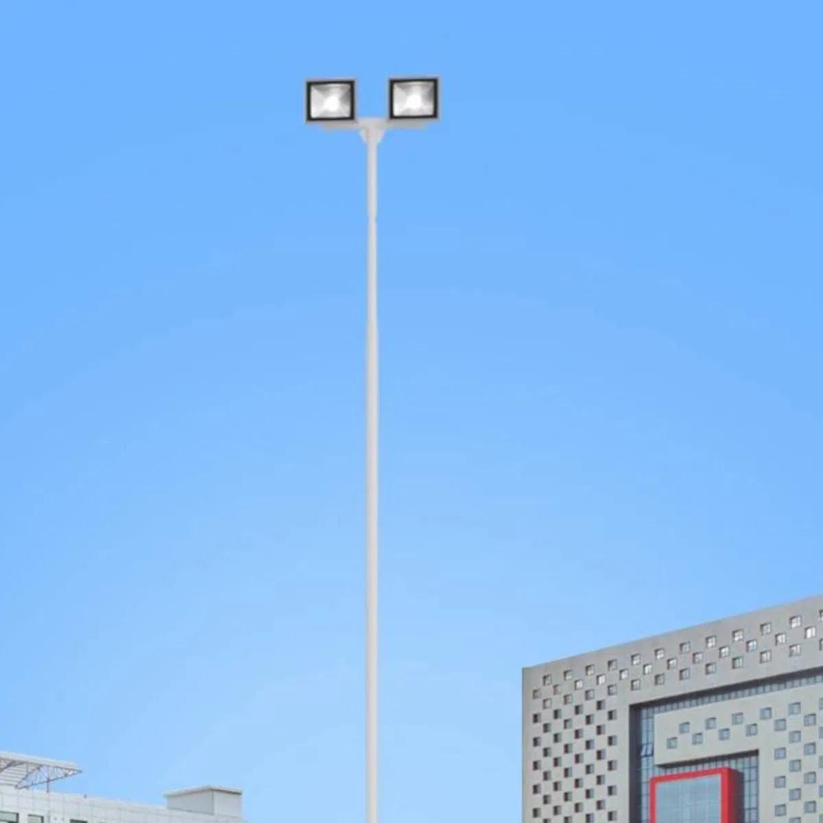 Versatile LED Street Light Solutions with Customizable Heights Available