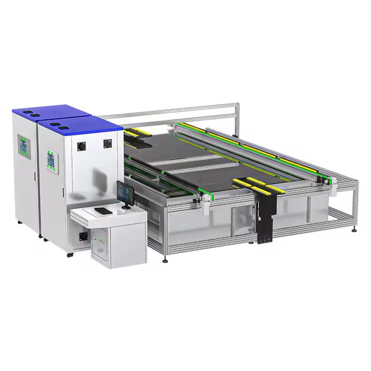 Automated Assembly Production Process Solar Photovoltaic Panel Production Line