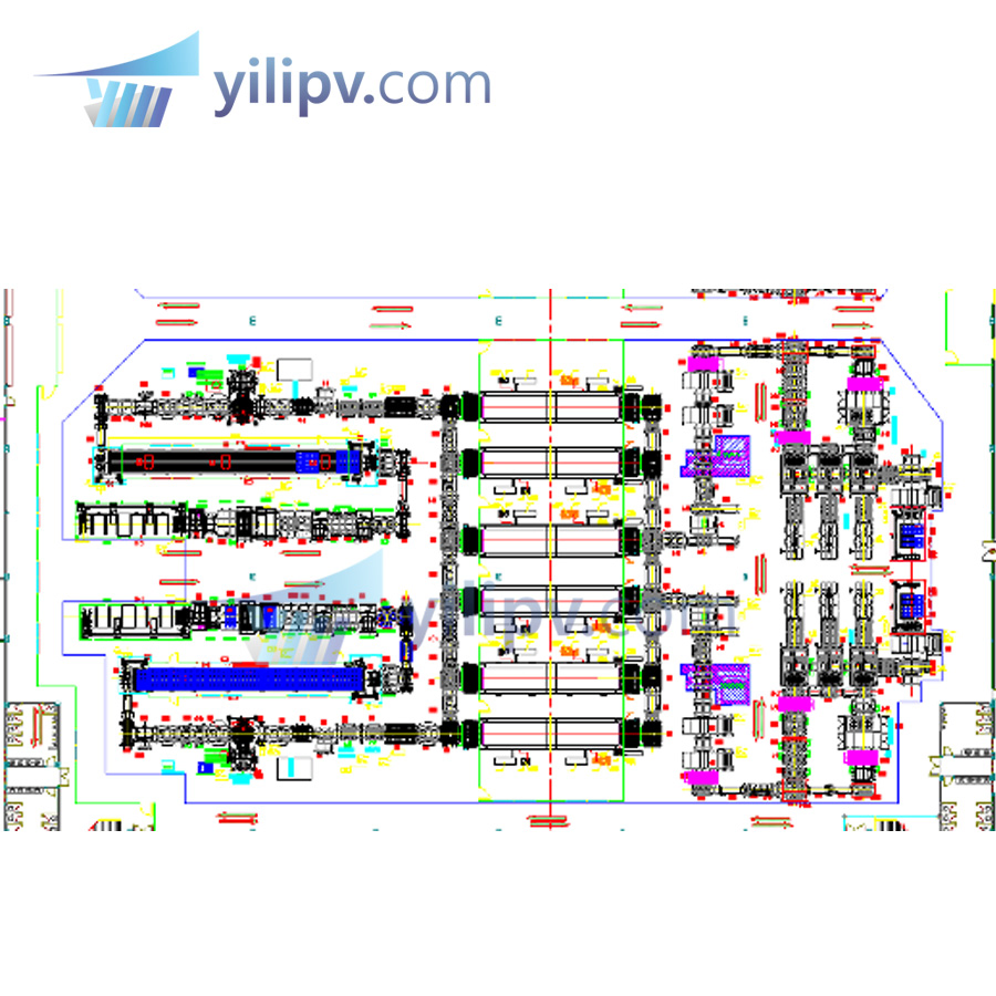 100MW Solar Panel Production Line for Establishing Efficient Lines for Solar Cell Manufacturing