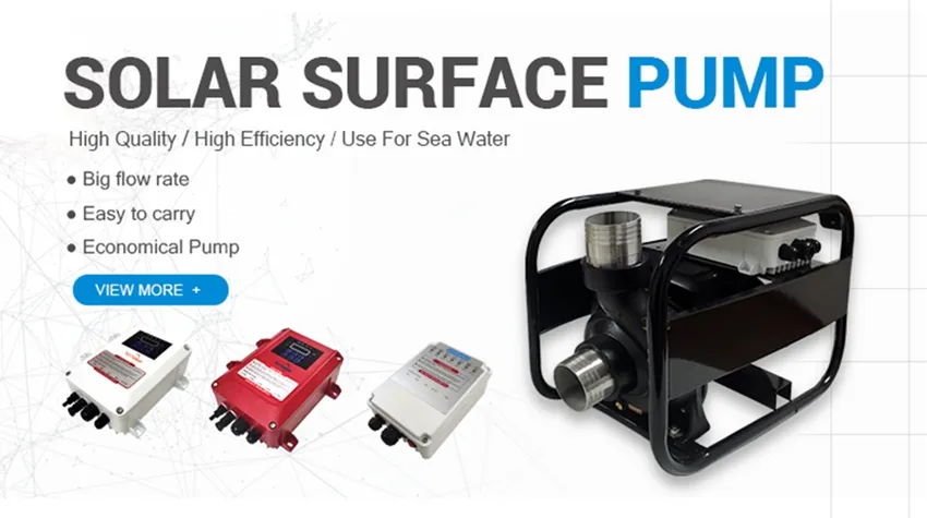 High-Efficiency Portable Solar Water Pump
