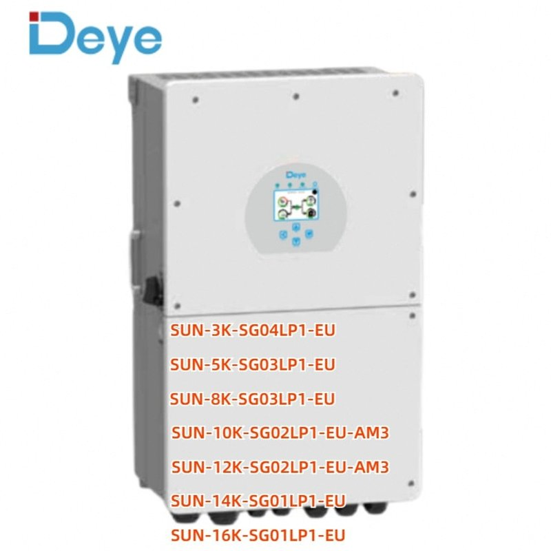 Deye Hybrid Inverter 1 Phase for Seamless Integration Into Homes