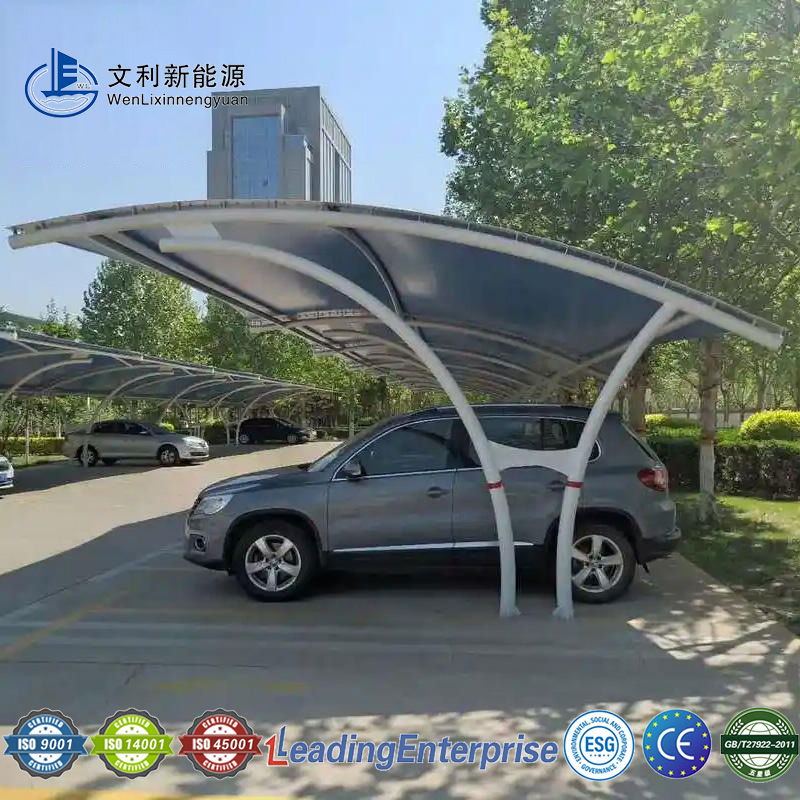 Wholesale Factory Direct High Quality Customized Design Fast Assembly Carbon Steel PV Structures Solar Panel Carport Mount System