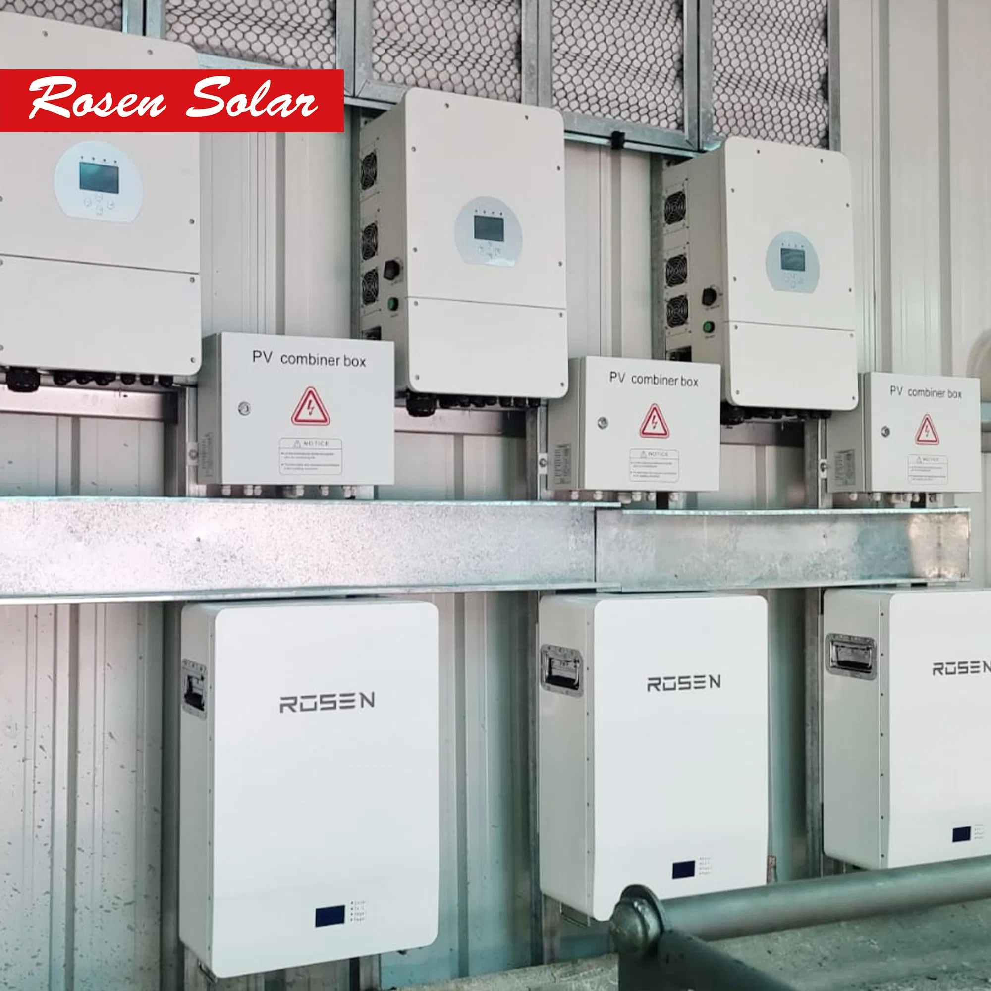 House Solar Pump System 10kw Hybrid Solar Inverter System Lithium Battery Power