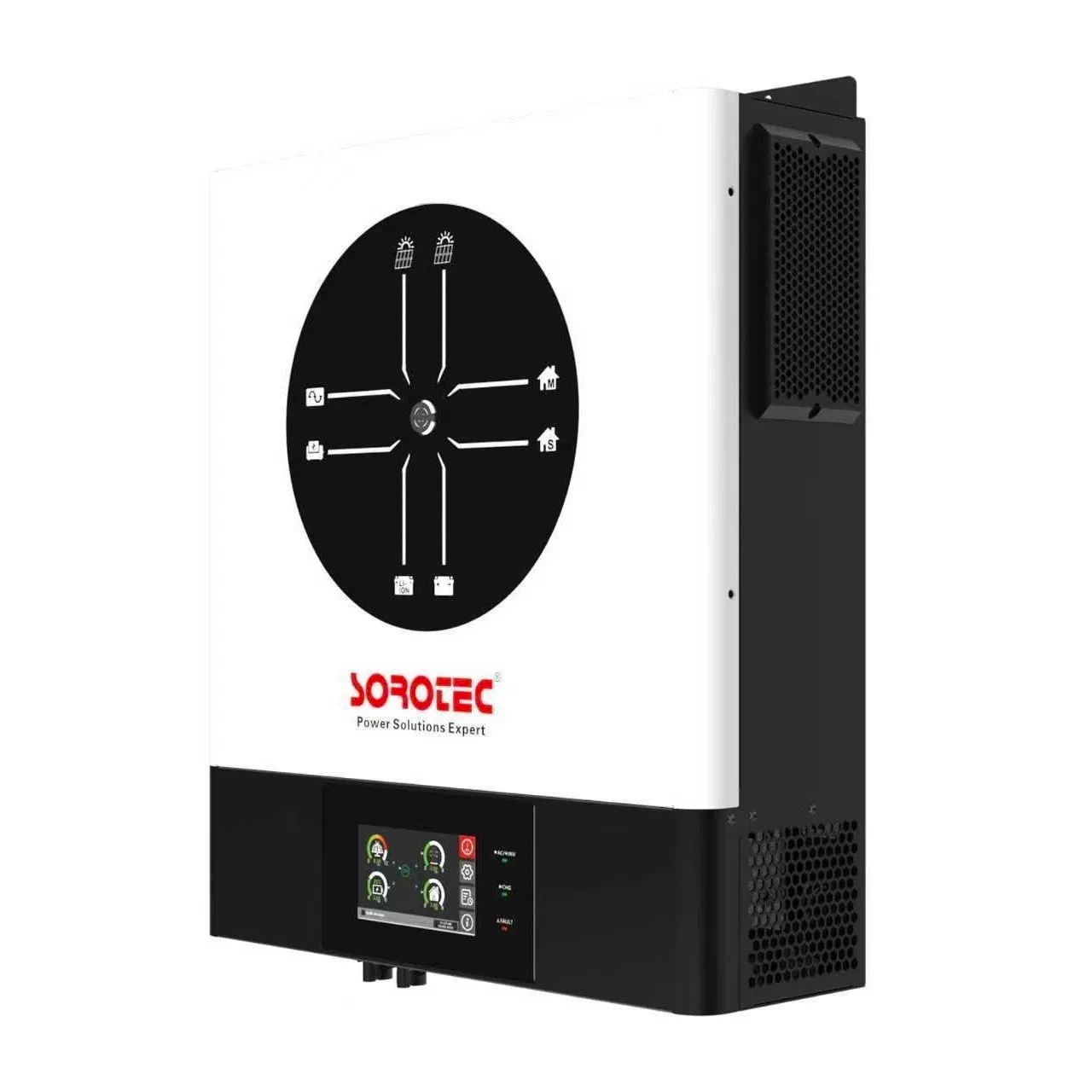 Sorotec Revo Vm V Hybrid Inverter: Low-Consumption Light-Band Art Space Integration Model