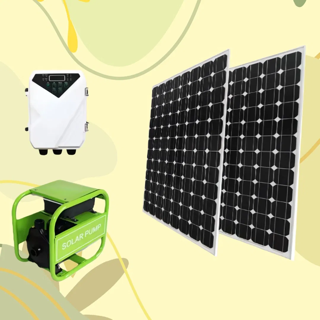 Solar Water Pump AC Motor Portable for Garden Irrigation Use and High Flow