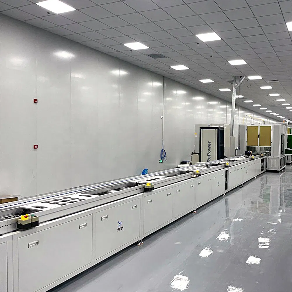 Automated Assembly Line for Electric Vehicles Lithium Batteries and Solar Panels Energy Storage System Battery Module