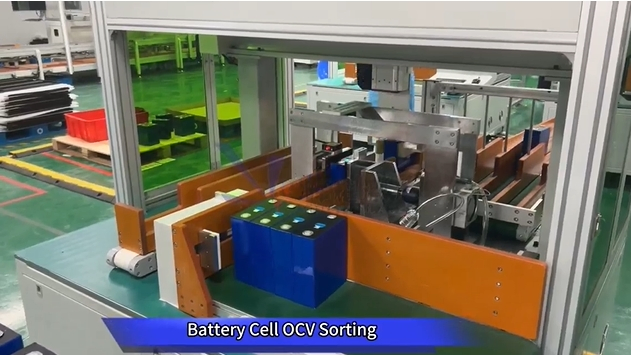 High-Speed Reliable Automated Assembly Line for Energy Storage Pack (100% Inline Inspection)