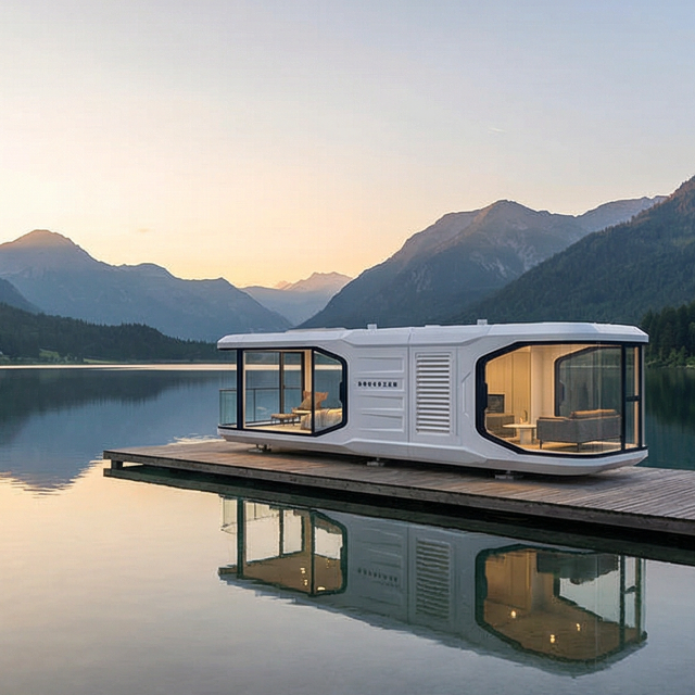 Smart Houses Capsule Cloud Series H40ultra with Voice Control Inteqration Mobile Hose Glamping Hotel