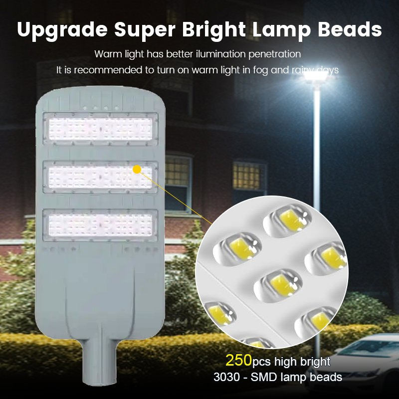 Energy Saving Aluminum Outdoor Road Lamp IP67 Highway Simple Installation 100W 200W 400W 600W Split Solar LED Street Light