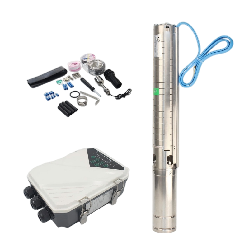 High-Efficiency 5HP Hybrid Solar Panel Water Pump System