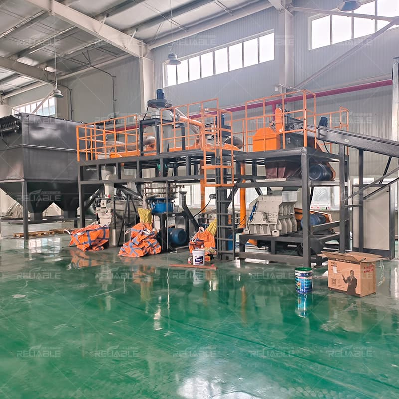 Professional Photovoltaic Solar Panel Recycling Equipment High Efficiency Waste PV Module Recycling Machine