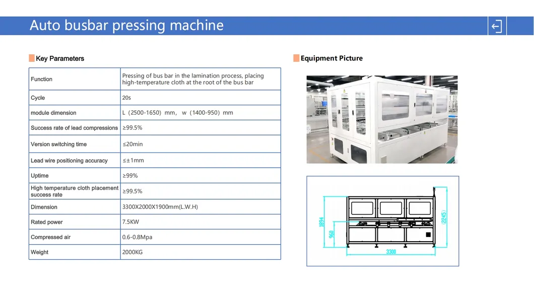 Solar Module Assembly Line 8