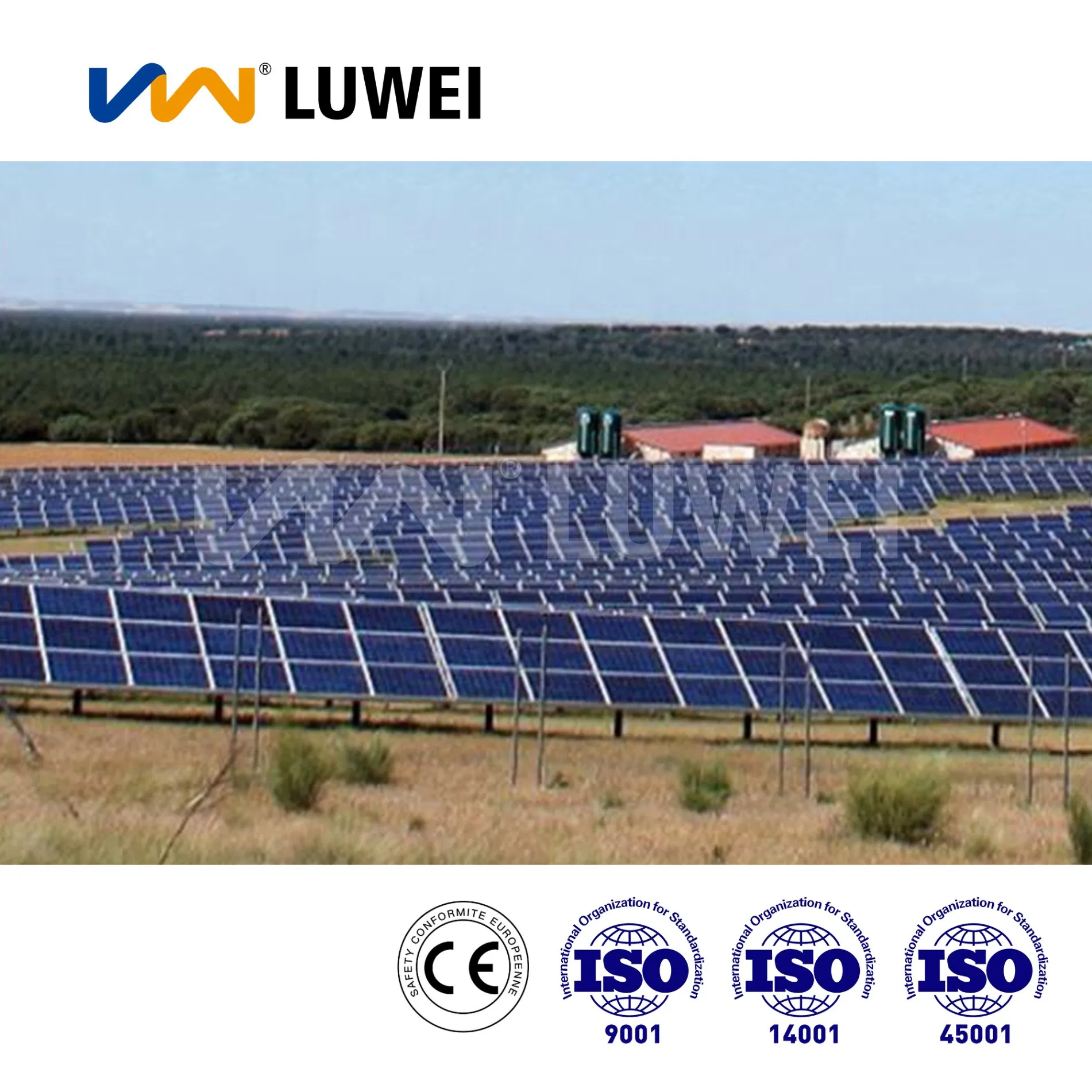 Solar Farm Mounting Solutions by Luwei for 5kw and 15kw Kits