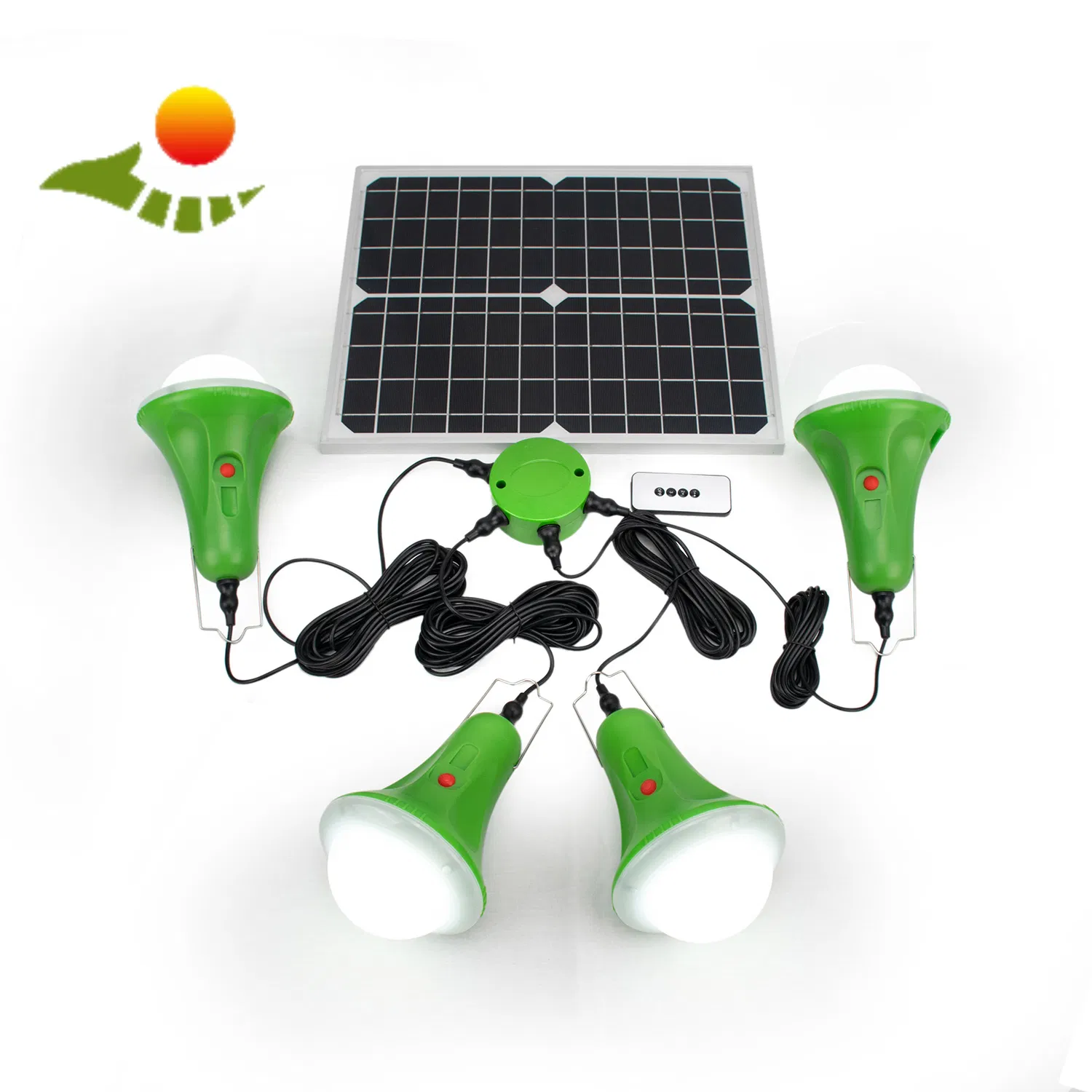 Hot Selling Solar System with 4 LED Lighting for Indoor and Outdoor