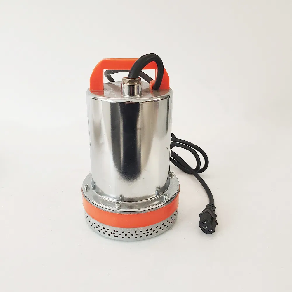 Bomba Submersivel Mini Solar DC 12V/24V/48V Portable Submersible Water Pump