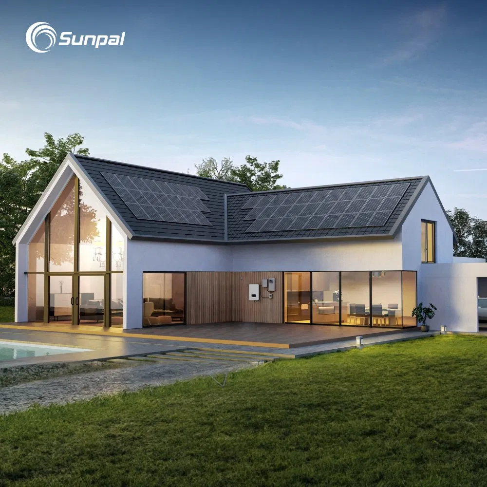 Sunpal Solar Panel Roof Mounting System 30kW 20kW 10kW 2kW On Grid Solar Energy System Kit